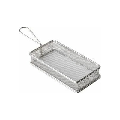 Servírovací košík 26 x 13 cm nerezový