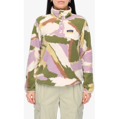 Patagonia Lightweight Synch Snap-T Pulover Women zelená