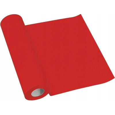 PAW Středový pás AIRLAID Monocolor červená 40cm x 24m