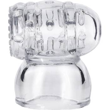 Image 1 of Doc Johnson Merci Cock Teaser Wand Attachment Clear