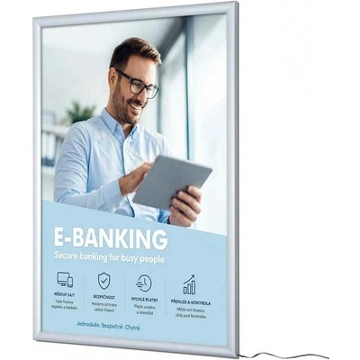 A-Z Reklama CZ LED světelný panel POSTERLIGHT na plakáty B1
