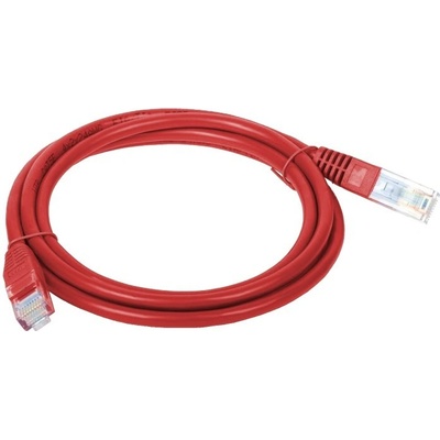 Alantec KKU5CZE1 Cat5e U/UTP (UTP), 1m, červený