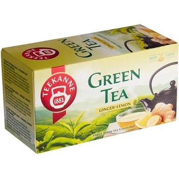 Teekanne zelený čaj se zázvorem a citronem 20 x 1,75 g