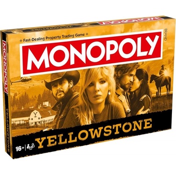 Winning Moves Настолна игра Monopoly - Yellowstone (WM04120)