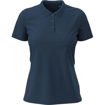 Stedman stretch polo st9740 / Дамска еластична поло тениска - тъмносиня s (st9740navs)