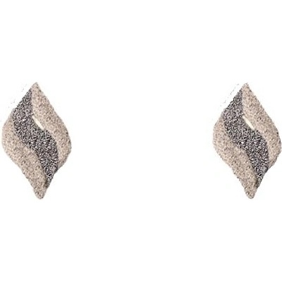 Rebecca Сребърни дамски обеци с диамантен прах Rebecca SJLOCA21 (SJLOCA21)