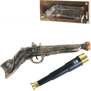 Rappa pirátská sada s pistolí a dalekohledem 8590687197633