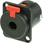 Neutrik NJ3FP6C-B Jack 6, 3 mm (NJ3FP6C-B)