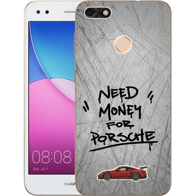 Picasee silikonový průhledný obal pro Huawei P9 Lite Mini - Grey Drift – Zboží Mobilmania