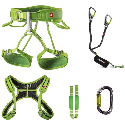 OCÚN Via Ferrata Twist + Chest Set, XS/M