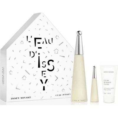 Issey Miyake L'Eau D'Issey подаръчен комплект Woman Eau de Toilette 100 ml + Eau de Toilette 10 ml + мляко за тяло 50 ml
