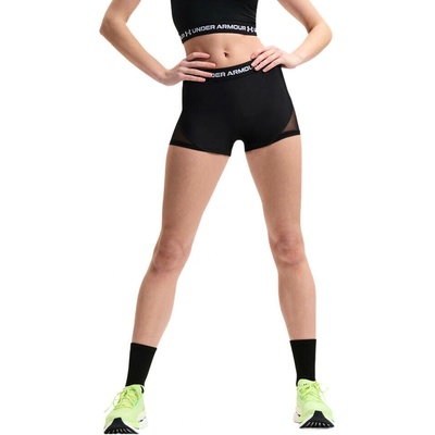 Under Armour dámské šortky HeatGear Mesh Shorty Ultimate Black/White