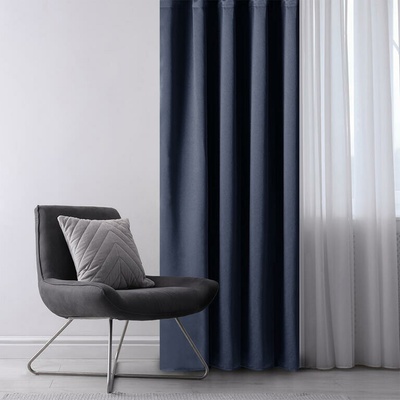Zatemňovací záves blackout RESTILO indigo 140 x 245 cm 1 ks