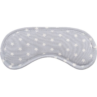 SCANquilt maska na spaní hvězdičky hnědá 19 x 8 cm