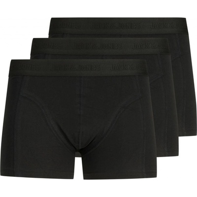 Jack & Jones boxerky 12127816 black 3Pack