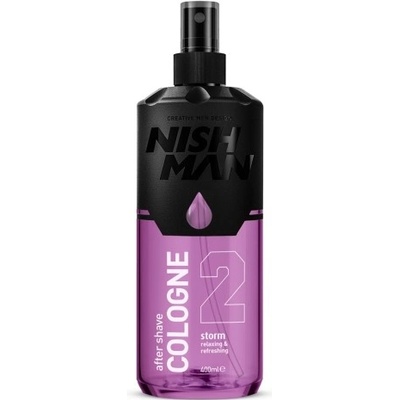 NISHMAN After Shave Cologne Storm 400 ml