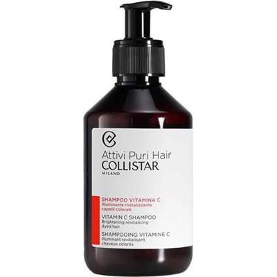 Collistar C Brightening Revitalizing Rozjasňujúci šampón pre farbené vlasy s vitamínom 250 ml