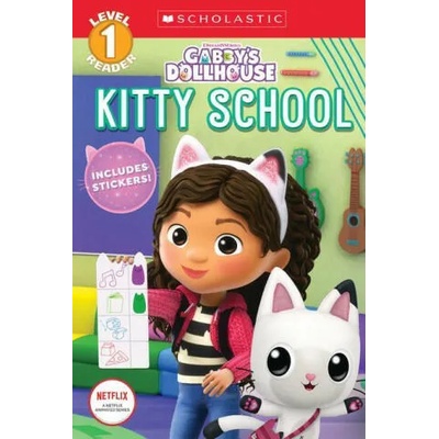 Kitty School (Gabby's Dollhouse: Scholastic Reader, Level 1) | LVL1