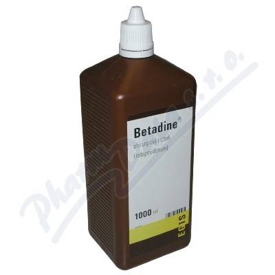 BETADINE DRM 75MG/ML DRM SOL 1000ML