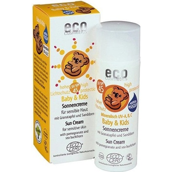 Eco Cosmetics Baby krém na opaľovanie SPF45 50 ml