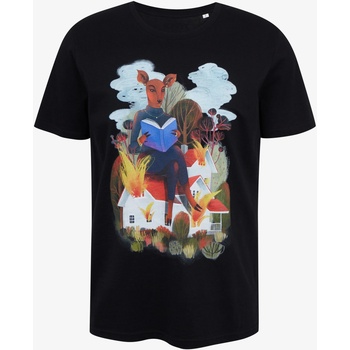 DOBRO Черна мъжка тениска с принт Zoot DOBRO. Сърна DOBRO | Cheren | МЪЖЕ | L