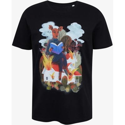 DOBRO Черна мъжка тениска с принт Zoot DOBRO. Сърна DOBRO | Cheren | МЪЖЕ | L