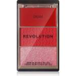 Revolution Blush Icon Palette палитра с ружове цвят Rebellious Red 9.8 гр