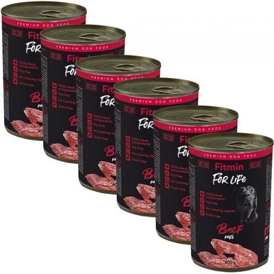 Fitmin Dog For Life Beef 6 x 400 g