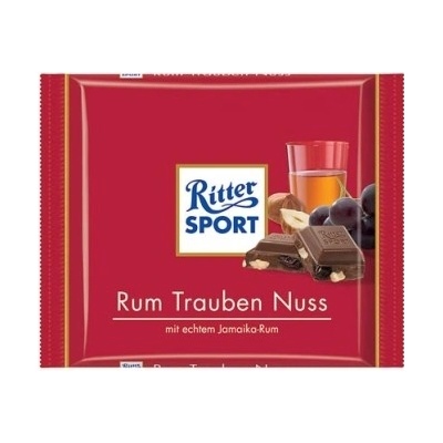 Ritter Sport Rum Trauben Nuss 100 g