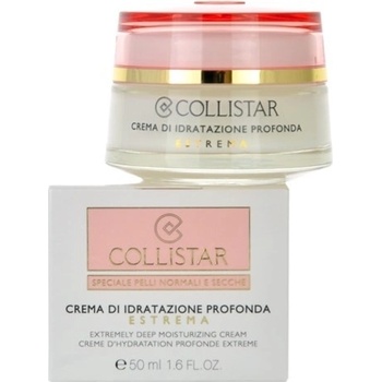 Collistar Deep Moisturizing Cream intenzívny hydratačný krém na normálnu a suchú pleť 50 ml