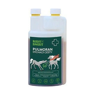 Leros Root&Snoot Pulmoran Dých.cesty pro koně sirup 1 l