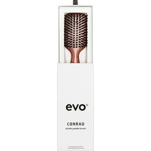 EVO Conrad Natural Bristle Dressing Brush plochá kefa so štetinami z diviaka