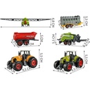 ISO Sada farma s traktorom 2 ks + stroje 4 ks 6136