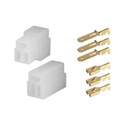 Svorkovnice 3x pin – kompletní sada (samec + samice)