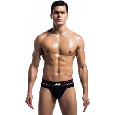MOB Eroticwear Fetish Classic Wide Jockstrap, L