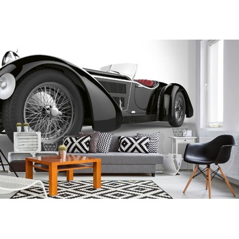 DIMEX ART s. r. o Самозалепваща се флизелинова фототапета снимка на предното колело 375 x 250 см