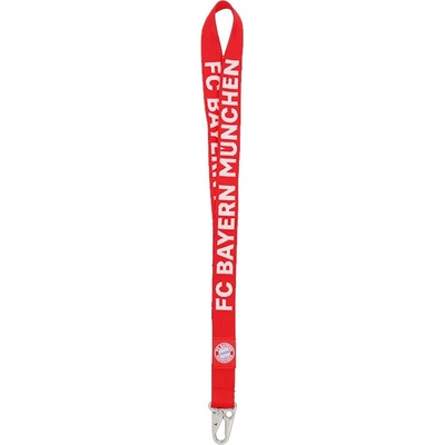 Snúrka na krk Fan-shop BAYERN MNICHOV červené