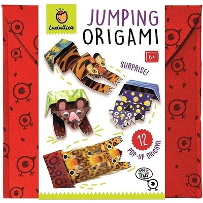 Ludattica Easy Origami Skákací zvířátka překvapení