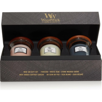 Woodwick Evening Onyx & Solar Ylang & Coastal Sunset 3 x 85 g
