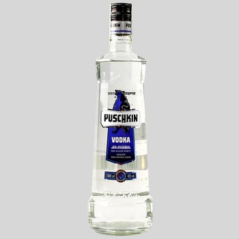 Puschkin Clear Vodka 37,5% 1 l (holá láhev)