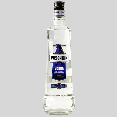 Puschkin Clear Vodka 37,5% 1 l (holá láhev)