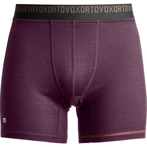 Ortovox Мъжко мериносово термобельо Ortovox 185 Rock'N'Wool Boxer Merino base layer - Dark Wild Berry - размер XL (015-1347-1114)