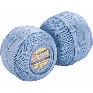 YARNART Canarias 4917 Baby Blue Плетене на една кука прежда (Canarias 4917)