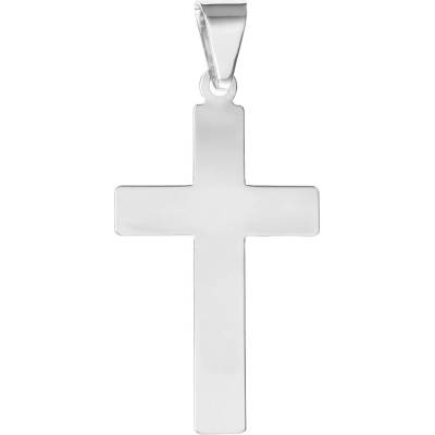 Argento Strieborný prívesok krížik 85174