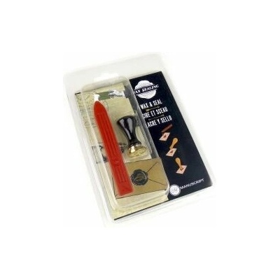 Manuscript pečetní sada 17 mm snubní prsteny