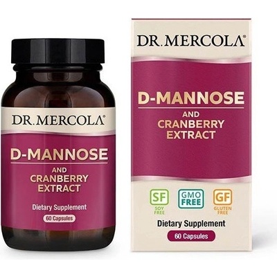 Dr. Mercola D-manóza a brusinky 60 kapslí