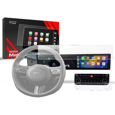 GRIZZ Protector, Ochranná fólie na display 2v1 Matte, Hyundai Tucson IV, 2024- , Display 12,3" | Zboží Auto