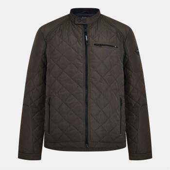 Replay Яке Replay Men's Biker Diamond Quilted Jacket - Olive