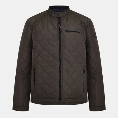 Replay Яке Replay Men's Biker Diamond Quilted Jacket - Olive