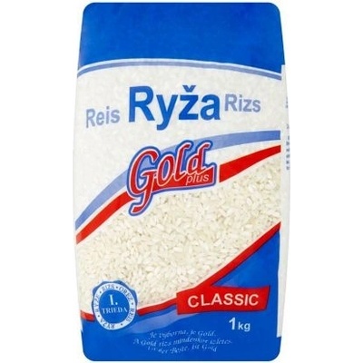 Gold plus Classic rýže kulatozrnná 10 x 1 kg